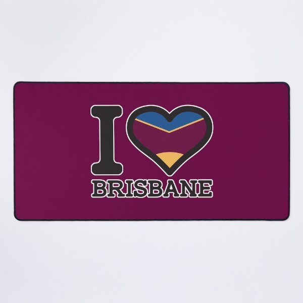 Item preview, “I love Brisbane” Apparels, Merchandise, T Shirts, Leggings, Skirt, Mask, Apron, Eco Bag designed and sold by Ink Inc.
