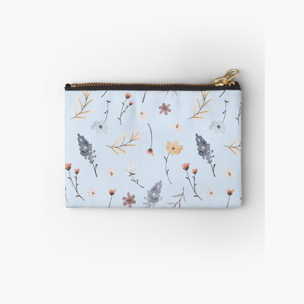 Item preview, Cute blue Flowers pattern artwork designed and sold by Marie Young.