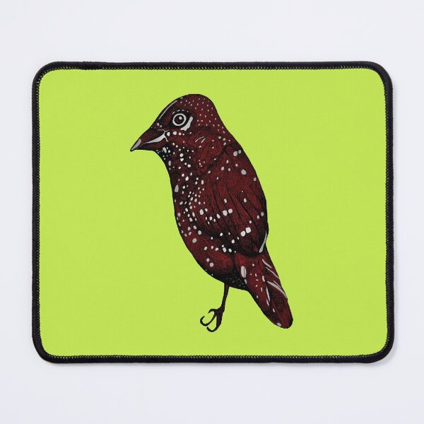 Item preview, The Bird with Red Feathers designed and sold by AnnieHines.