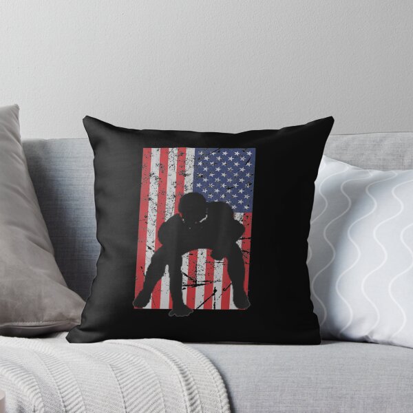 Item preview, American Offensive Lineman Lineman Flag designed and sold by jennifera11.