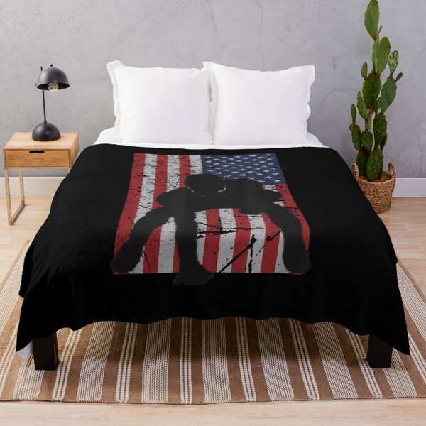 Item preview, American Offensive Lineman Lineman Flag designed and sold by jennifera11.