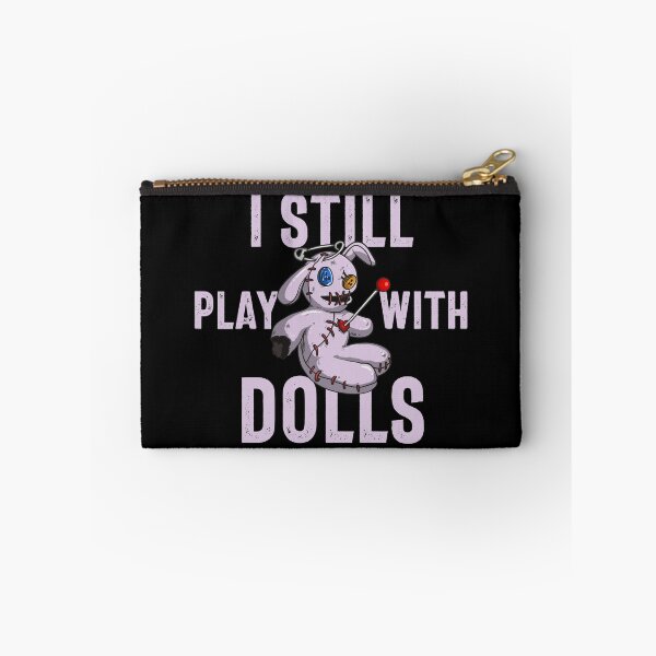 Item preview, I Still Play With Dolls Horror Pastel Goth Voodoo Doll Gear designed and sold by DynamicDesign.