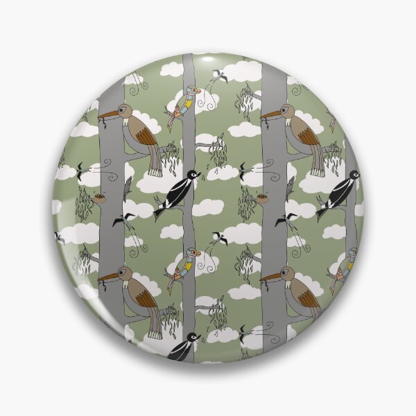 Item preview, Aussie bush orchestra green designed and sold by Nat Herington.