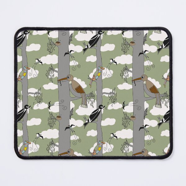 Item preview, Aussie bush orchestra green designed and sold by Nat Herington.