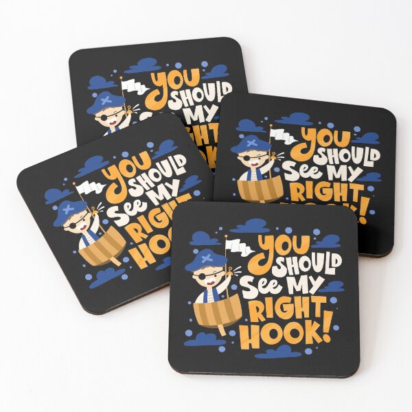 Item preview, You Should See My Right Hook - Pirate Pun designed and sold by anziehend.