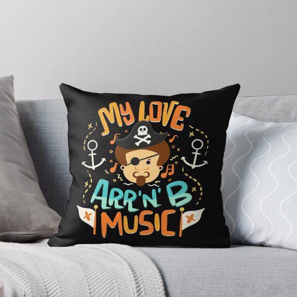 Item preview, My Love Arr'N'B Music - Pirate Pun designed and sold by anziehend.