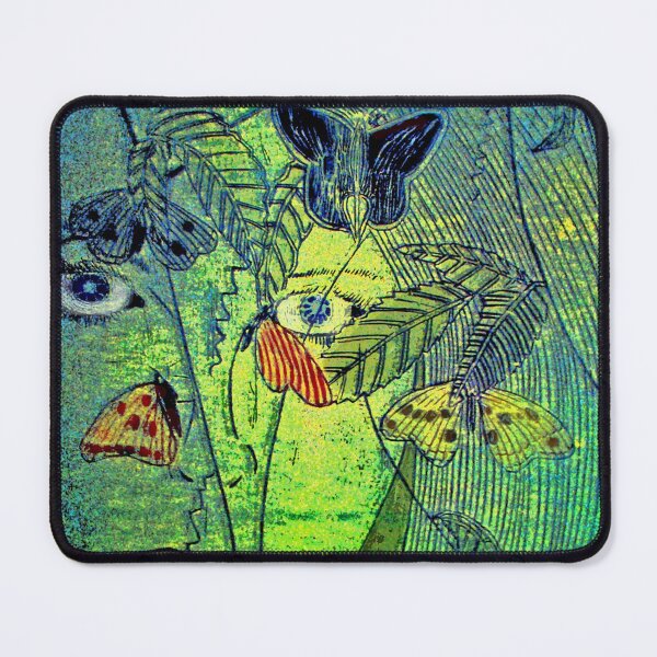Item preview, Girl in a Forest 2- Woodcut Print designed and sold by Belinda "BillyLee" NYE (Printmaker).
