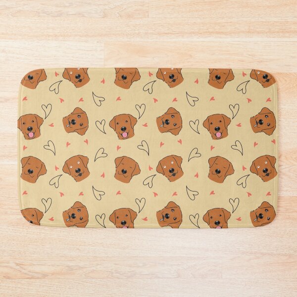 Item preview, Red Labrador Retriever Dog Head Emoji designed and sold by Lulupainting.