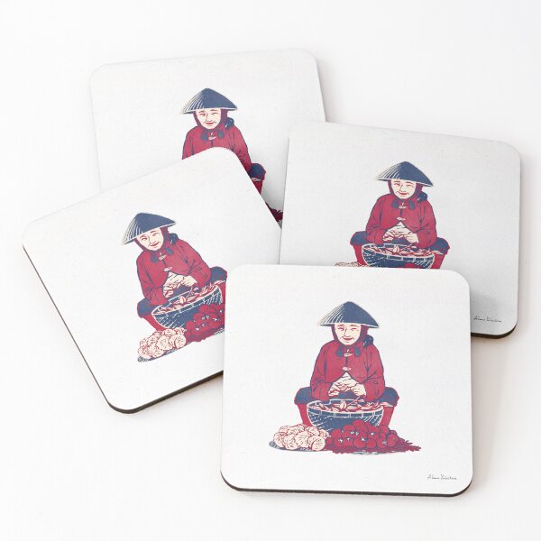 Item preview, People of Vietnam - Market Lady in Saigon designed and sold by IZANAMI By Akane Yabushita.