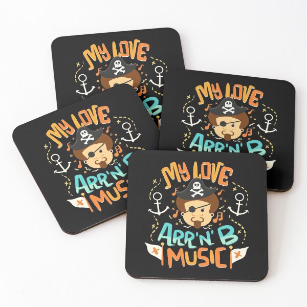 Item preview, My Love Arr'N'B Music - Pirate Pun designed and sold by anziehend.