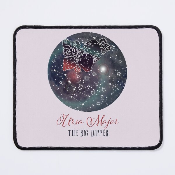Item preview, Big Dipper Ursa Major Strawberry moon Constellation art Astronomy gifts Celestial poster Science gifts women Astronomy print Starry night sky Astronomer gift designed and sold by GalleryArtField.