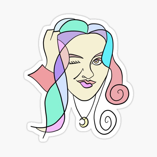 bedhead Sticker