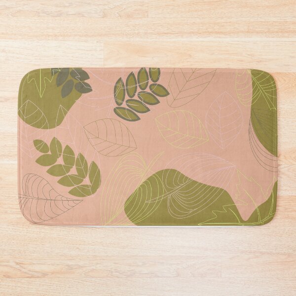 Item preview, Abstract spring summer foliage pattern designed and sold by CutieBlue.