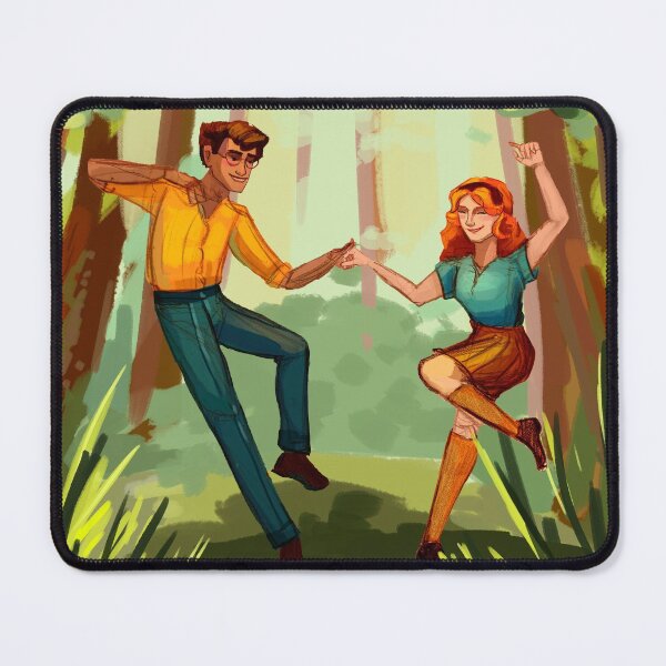 Item preview, James & Lily dancing and just being happy <3 designed and sold by SaprKatArt.