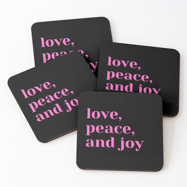 Item preview, Love, peace and joy.  designed and sold by Teddybear-2021.