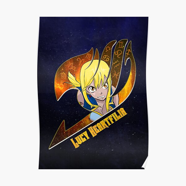 Fairy Tail Aquarius Posters Redbubble