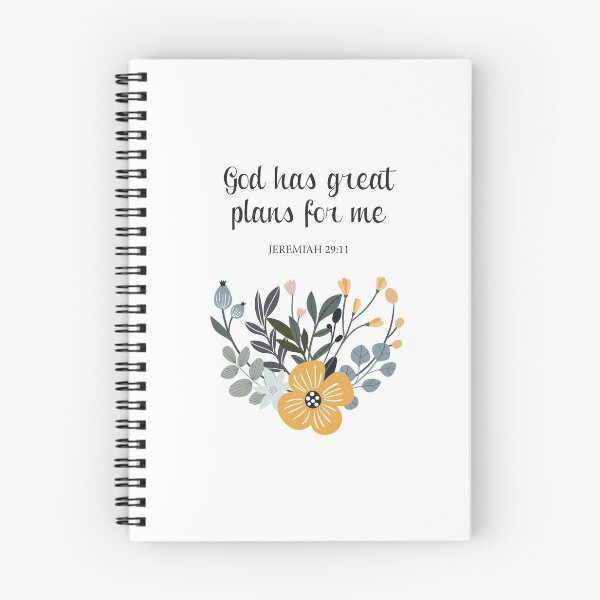 Item preview, Bible Verse 1 Jeremiah 29:11  - God has great plans for me designed and sold by AGDStudio.