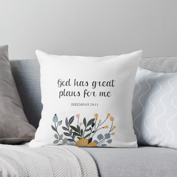 Item preview, Bible Verse 1 Jeremiah 29:11  - God has great plans for me designed and sold by AGDStudio.