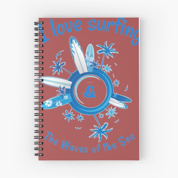 Item preview, I love Surfing & The Waves of the Sea Essential Copy designed and sold by HeinrichGartner.