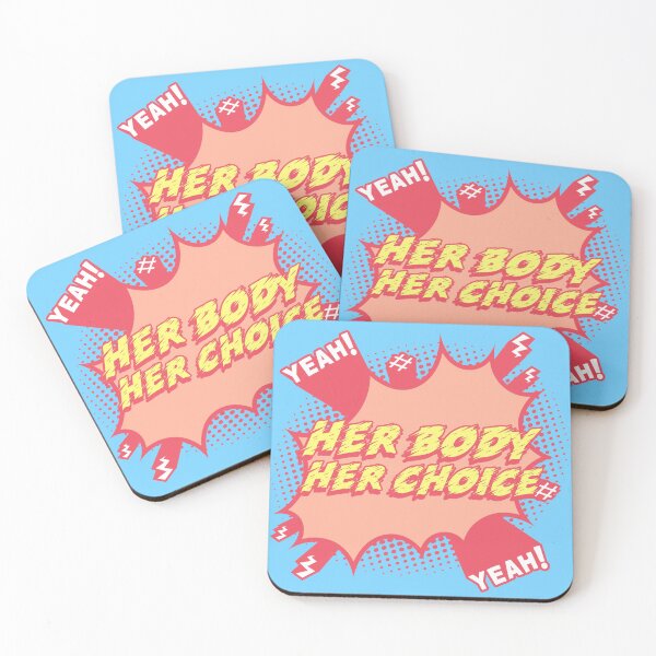 Item preview, Her Body Her Choice Feminism Activism Design designed and sold by Meek-Anime.