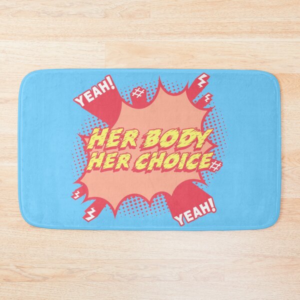 Item preview, Her Body Her Choice Feminism Activism Design designed and sold by Meek-Anime.
