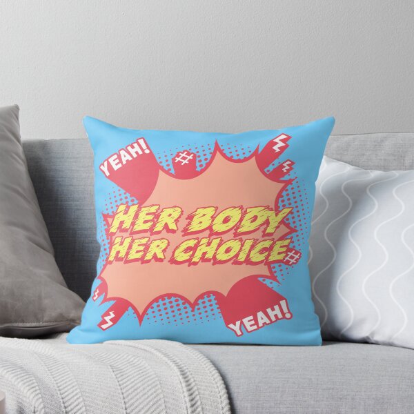 Item preview, Her Body Her Choice Feminism Activism Design designed and sold by Meek-Anime.