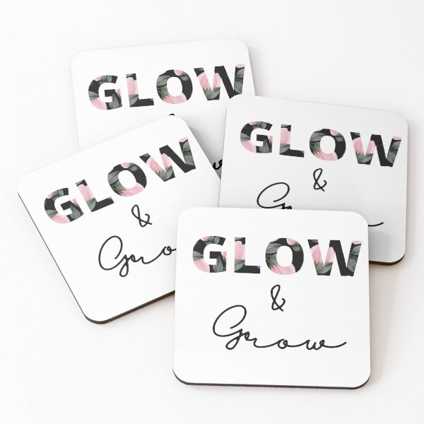 Item preview, Glow & Grow floral artwork  designed and sold by FashionN5.