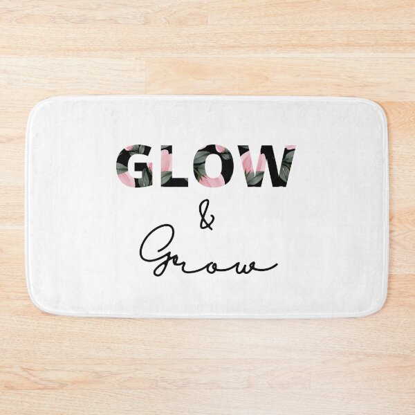 Item preview, Glow & Grow floral artwork  designed and sold by FashionN5.