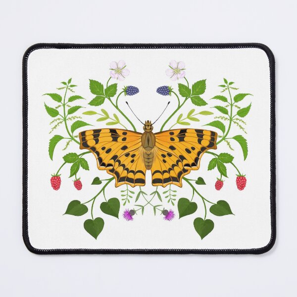 Item preview, Butterfly with berries designed and sold by Petra Holikova.