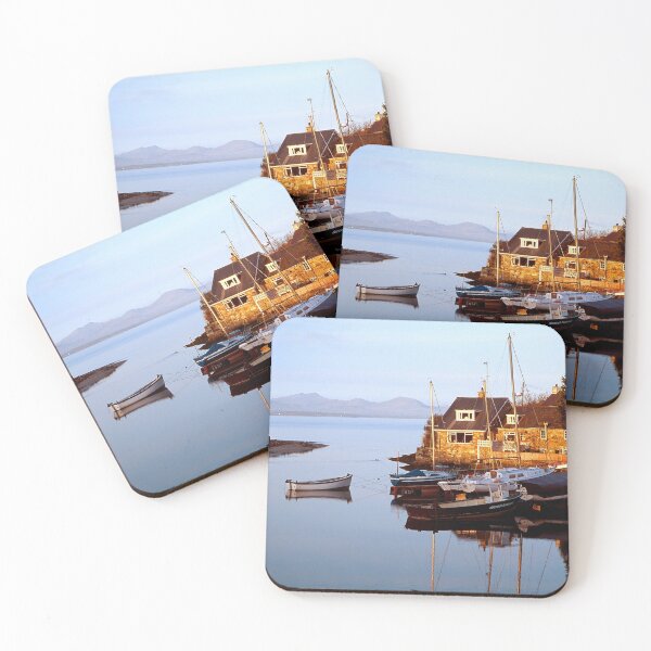 Item preview, GRHA Abersoch inner harbour with Compass cottage. designed and sold by Turtle  Photography.