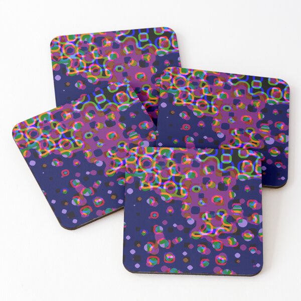 Item preview, Boho glitch made of organic trash data - abstract pattern designed and sold by Xdelacra.