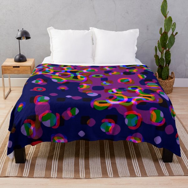 Item preview, Boho glitch made of organic trash data - abstract pattern designed and sold by Xdelacra.