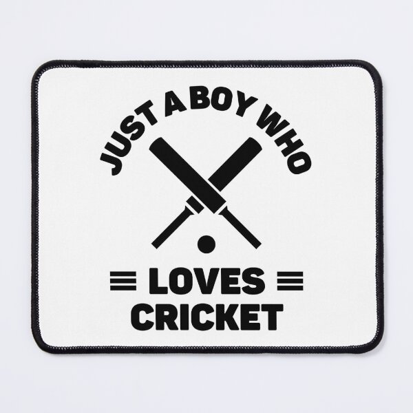 Item preview, Just a boy who loves cricket designed and sold by TheGreenGoat.