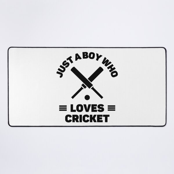 Item preview, Just a boy who loves cricket designed and sold by TheGreenGoat.