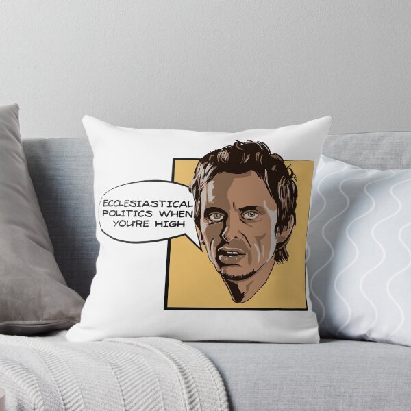 Item preview, Ecclesiastical politics when you're high - Super Hans quote designed and sold by Bobby Shaftoe.