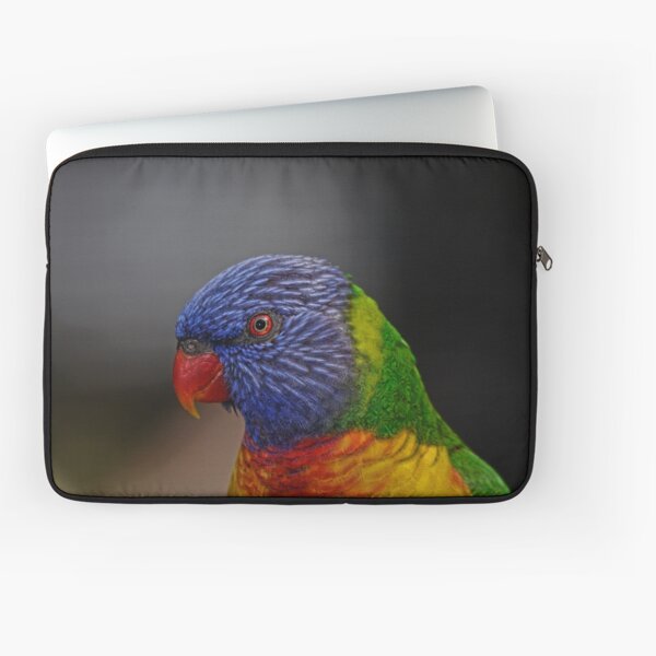 Rainbow Lorikeet portrait Laptop Sleeve
