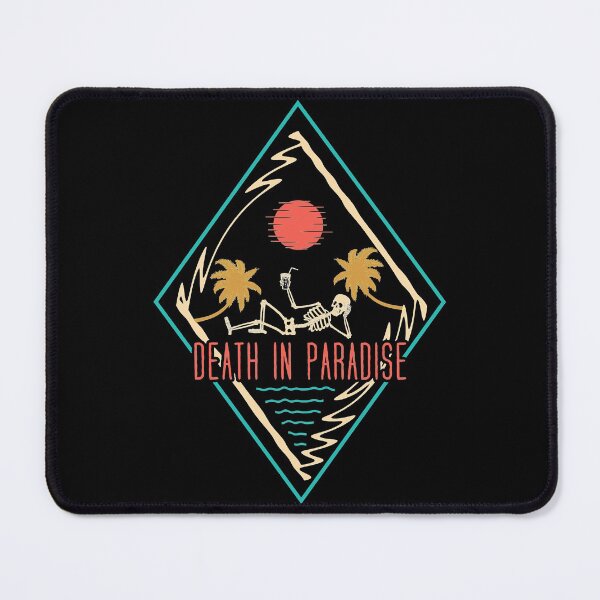 Item preview, A Mysterious Magazine Little Richard Death In Paradise Skeleton Chill Summer Retro designed and sold by JonesLittle.