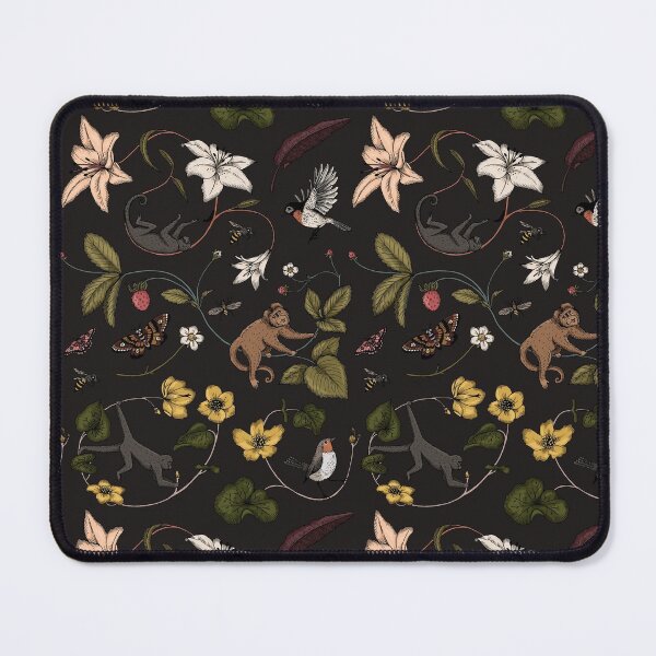 Item preview, Monkeys in the Mist - black designed and sold by Petra Holikova.