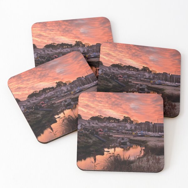 Item preview, Winter sunrise Abersoch inner harbour designed and sold by Turtle  Photography.