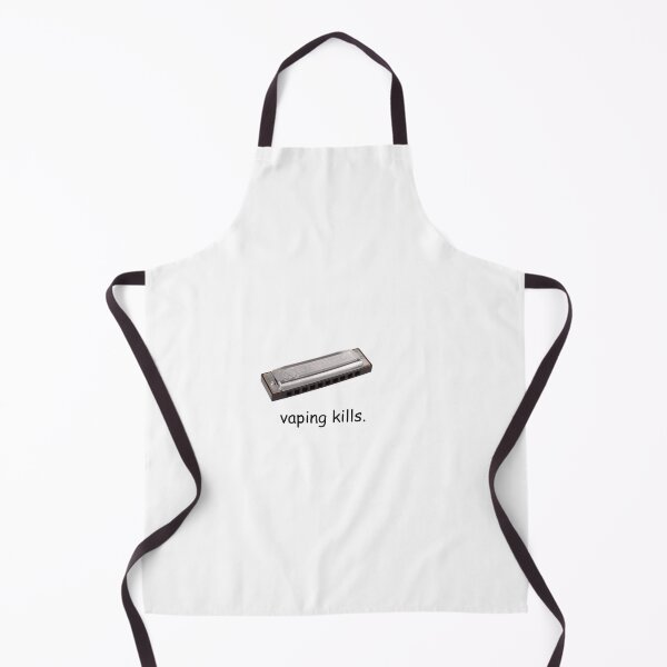 Item preview, vaping kills harmonica meme designed and sold by RubyLikesPlants.