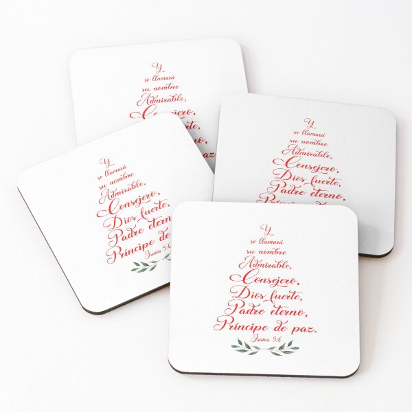 Item preview, Isaias 9:6, Spanish Christmas Bible Verse designed and sold by Aryam Quotes.