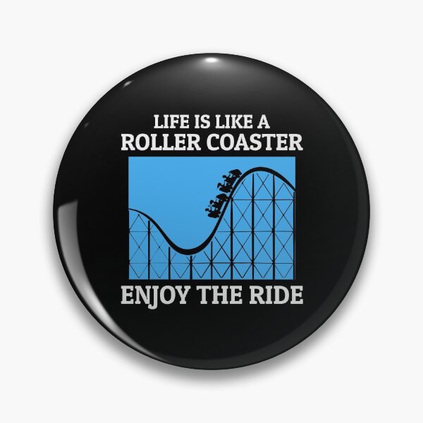 Item preview, Roller Coaster Amusement Park Funny Saying designed and sold by TastefulTees.