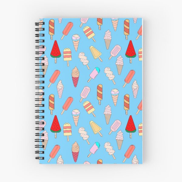 Item preview, Pastel ice-creams pattern designed and sold by Karunyapas.