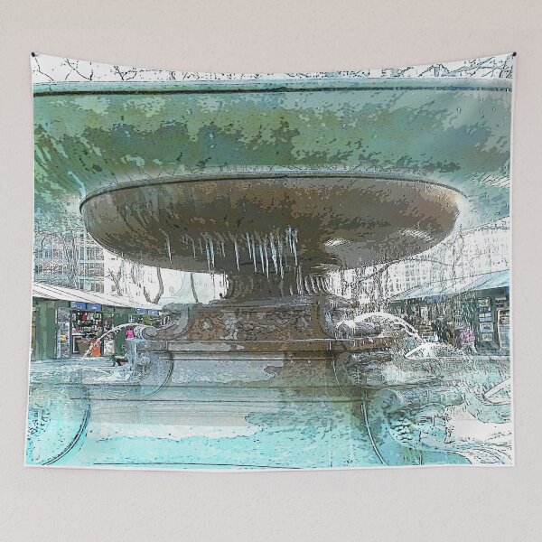 Item preview, Bryant Park Fountain, NYC, NY designed and sold by Ellen Turner.