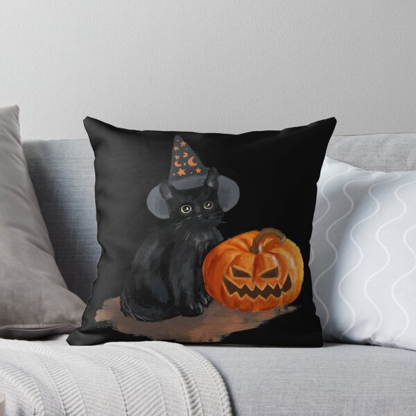 Item preview, A Spooktacular Black Cat designed and sold by LADYGOODMOOD.