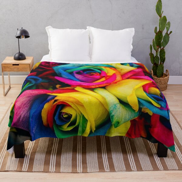 Item preview, Colorful roses, joyful design designed and sold by NoahDea.