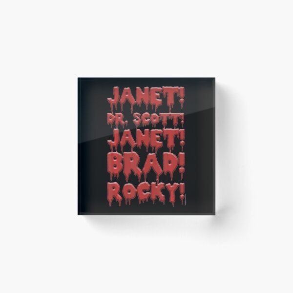 Item preview, The Rocky Horror Picture Show Dr. Scott Janet Brad Rocky designed and sold by XuanPham.
