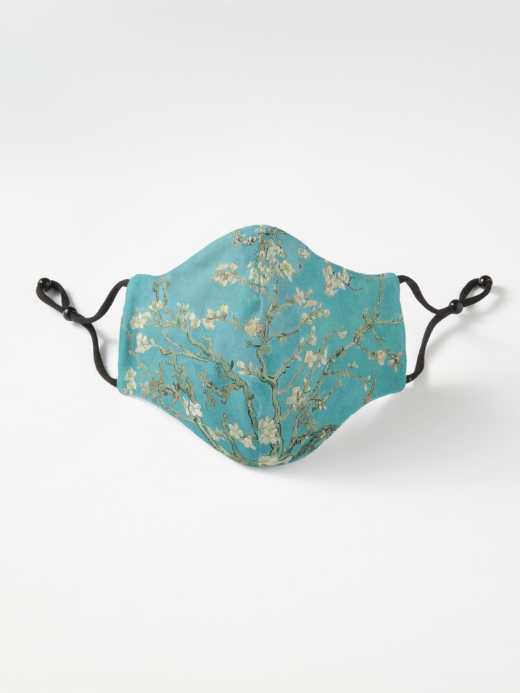 Alternate view of Almond Blossoms by Vincent Van Gogh Mask