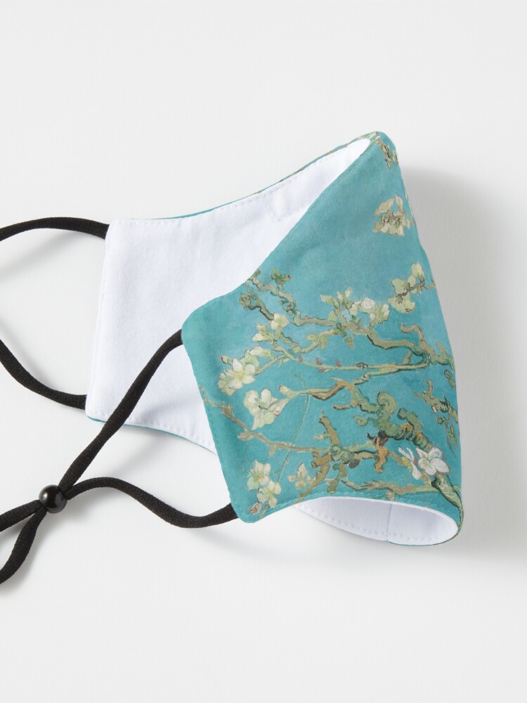 Alternate view of Almond Blossoms by Vincent Van Gogh Mask