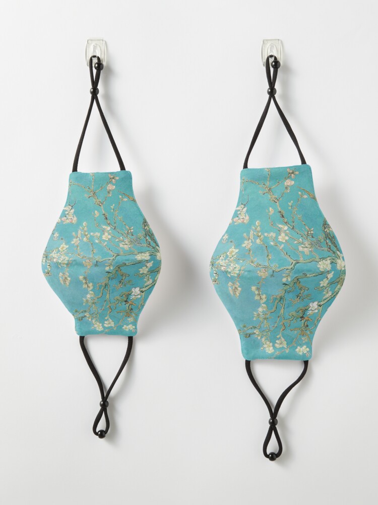 Alternate view of Almond Blossoms by Vincent Van Gogh Mask